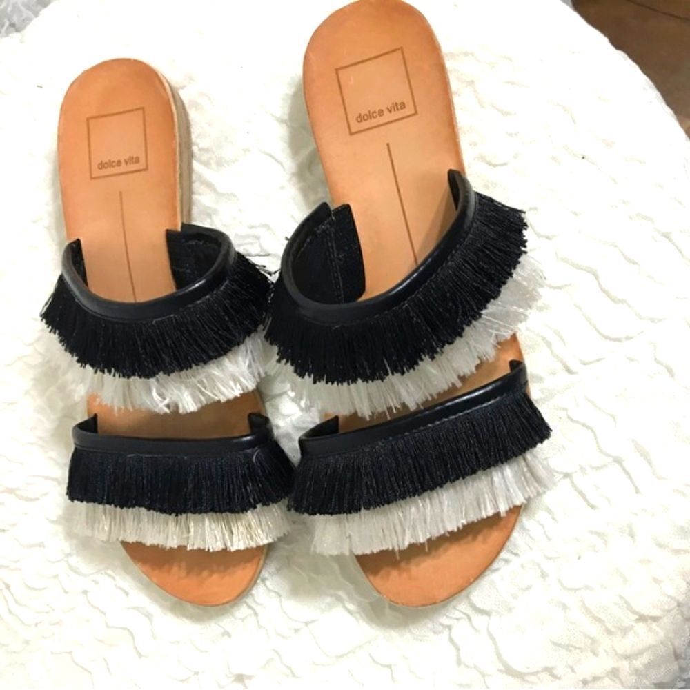 Dolce Vita Haya Slide Sandals Size 8 - Picture 4 of 9